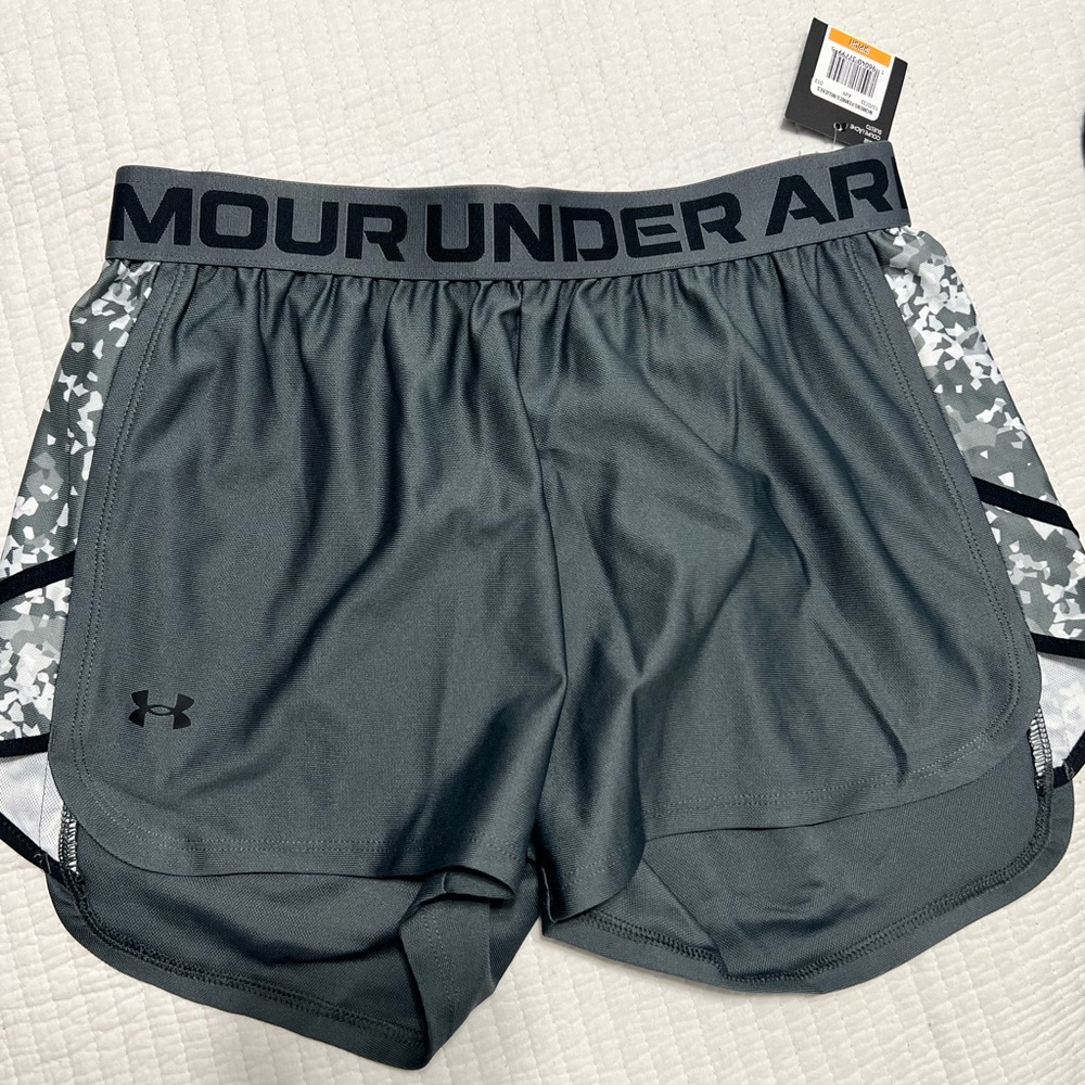 NWT Grey Under Armor running shorts